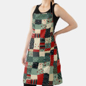 Tablier Patchwork Noël (Insitu)