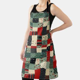 Tablier Patchwork Noël
