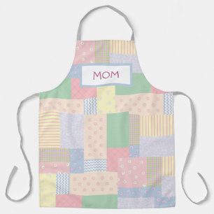 Tablier Patchwork Pastel