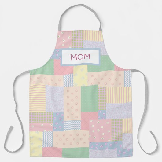 Tablier Patchwork Pastel (Recto)