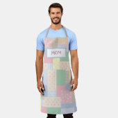 Tablier Patchwork Pastel (Porté)
