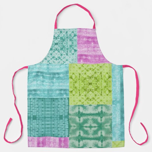 Tablier Patchwork Shibori (Recto)