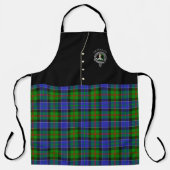 Tablier Paterson Clan Badge & Tartan Kilt Apron (Recto)
