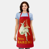 Tablier Pates Baroni Cappiello Publicité Vintage (Porté)