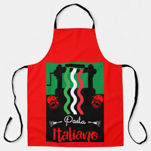 Tablier Pâtes italiennes classique Cadeau de cuisine