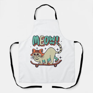 Tablier Patinage de chat Miaou
