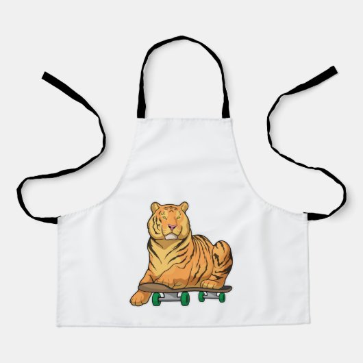 Tablier Patinage de Tiger (Recto)