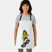 Tablier Patinage Lion (Insitu)