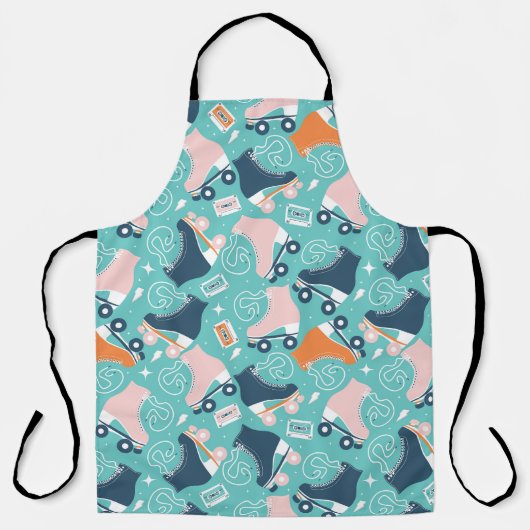 Tablier Patins à rouleaux rétro : Cassette Vintage (Recto)