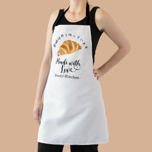 Tablier Pâtissier Croissant Cuisine Moderne Minimaliste Bo