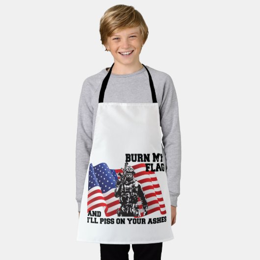 Tablier Patriote américain (Porté)