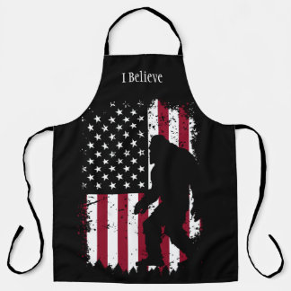 Tablier Patriotic Bigfoot – American Flag Sasquatch
