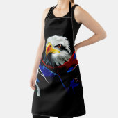 Tablier Patriotic Eagle All-Over Print Apron (Insitu)