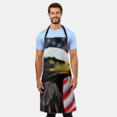 Tablier Patriotique/Aigle/Américain/USA (Porté)