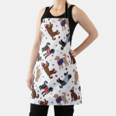 Tablier Patriotique Labradoodle Motif (Insitu)