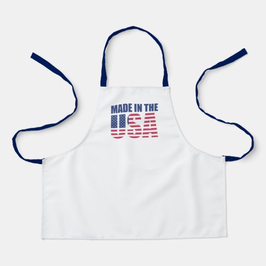 Tablier patriotique pour enfants (Recto)