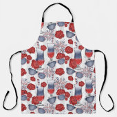 TABLIER PATRIOTIQUE ROUGE BLANC BLEU OBJETS FESTIFS (Recto)