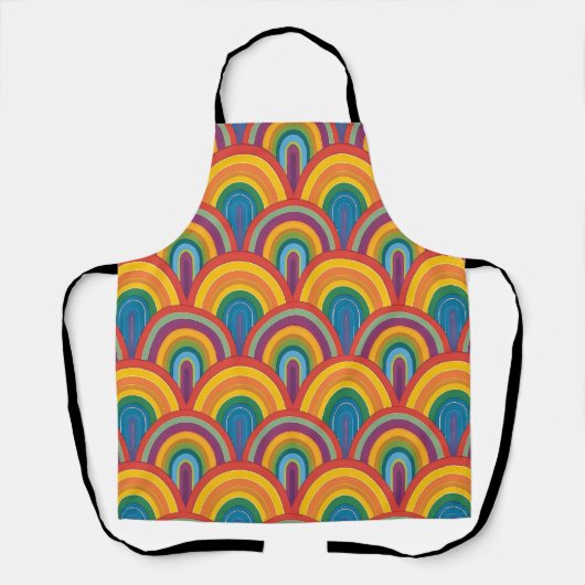 Tablier Pattern de Abstract (Recto)