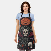 Tablier Pattern d'Halloween (Porté)