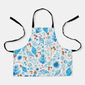 Tablier Patterns bleus (Recto)