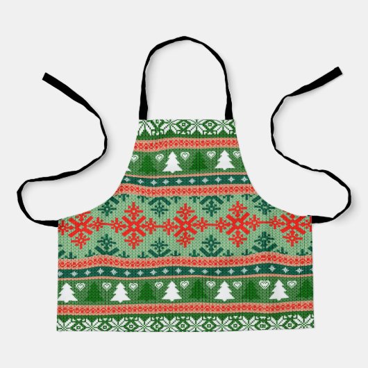 Tablier Patters de Christmas (Recto)