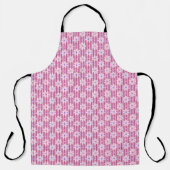 Tablier Patty rose Floral Pattern (Recto)