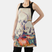 Tablier Paul Cezanne - Aquarelle à trois crânes (Insitu)