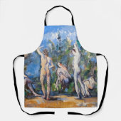 Tablier Paul Cezanne - Cinq Baigneurs (Recto)