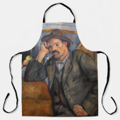 Tablier Paul Cezanne - Fumeur (Recto)