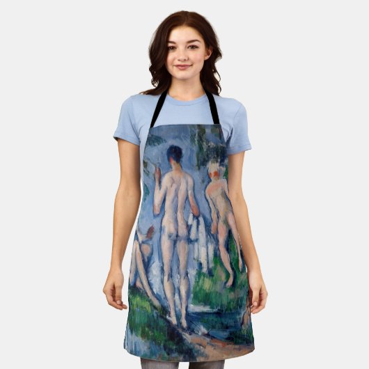 Tablier Paul Cezanne - Groupe des Bathères (Porté)