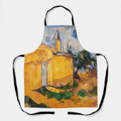 Tablier Paul Cezanne - La Cabane de Jourdan (Recto)