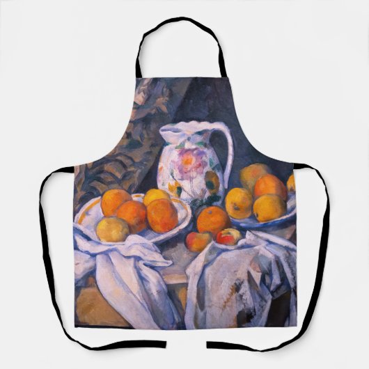 Tablier Paul Cezanne - La vie morte avec un rideau (Recto)