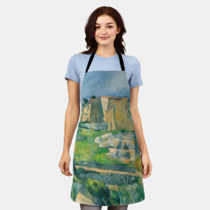 Tablier Paul Cezanne - Maisons en Provence, Vallée du Riau