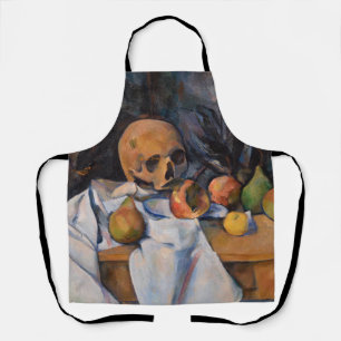 Tablier Paul Cezanne - Nature morte au crâne