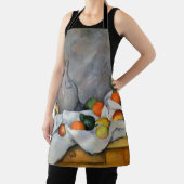 Tablier Paul Cezanne - Rideau, bol de jug et de fruits (Insitu)
