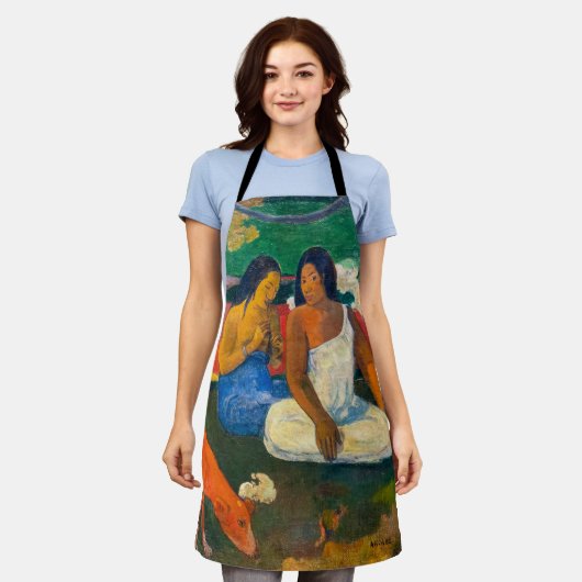 Tablier Paul Gauguin - Arearea / Le Chien Rouge (Porté)