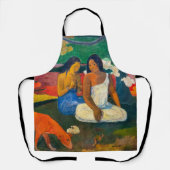 Tablier Paul Gauguin - Arearea / Le Chien Rouge (Recto)