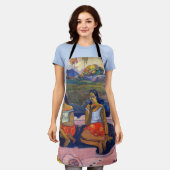 Tablier Paul Gauguin - Printemps sacré, Rêves doux (Porté)