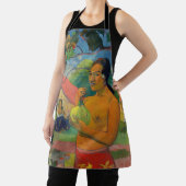 Tablier Paul Gauguin - Une femme tenant un fruit (Insitu)