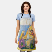 Tablier Paul Signac - Femmes dans le puits (Porté)