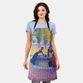 Tablier Paul Signac - Fontaine des Lices, Saint-Tropez (Porté)