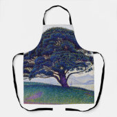 Tablier Paul Signac - Le pin Bonaventure (Recto)