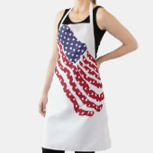 Tablier Pavillon bleu rouge (Insitu)