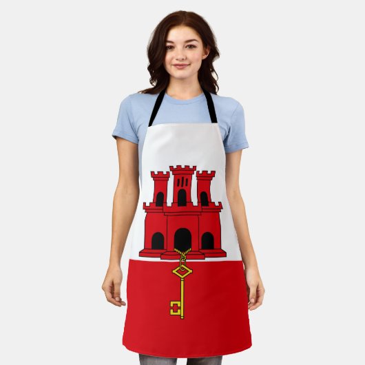 Tablier Pavillon Gibraltar (Porté)