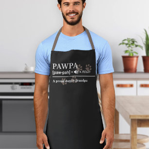 Tablier Pawpa Customisé Amoureux des chiens Apron