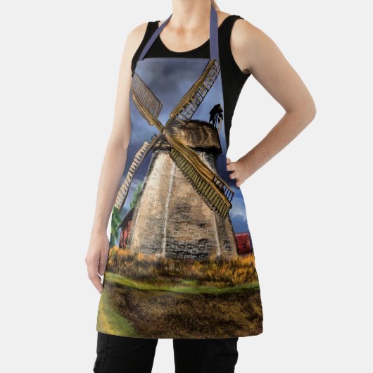 Tablier Pays-Bas Windmill Apron (Insitu)