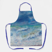 Tablier Paysage bleu de Renoir Impressionniste Peinture (Recto)