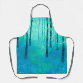 Tablier Paysage de Bluebell Woodland (Recto)