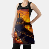 Tablier Paysage d'Halloween deux (Insitu)