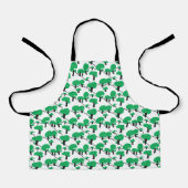 Tablier Paysage forestier minimal (Recto)